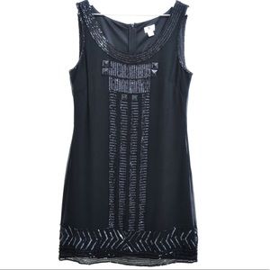 Worthington Black Cocktail Dress with Sequins